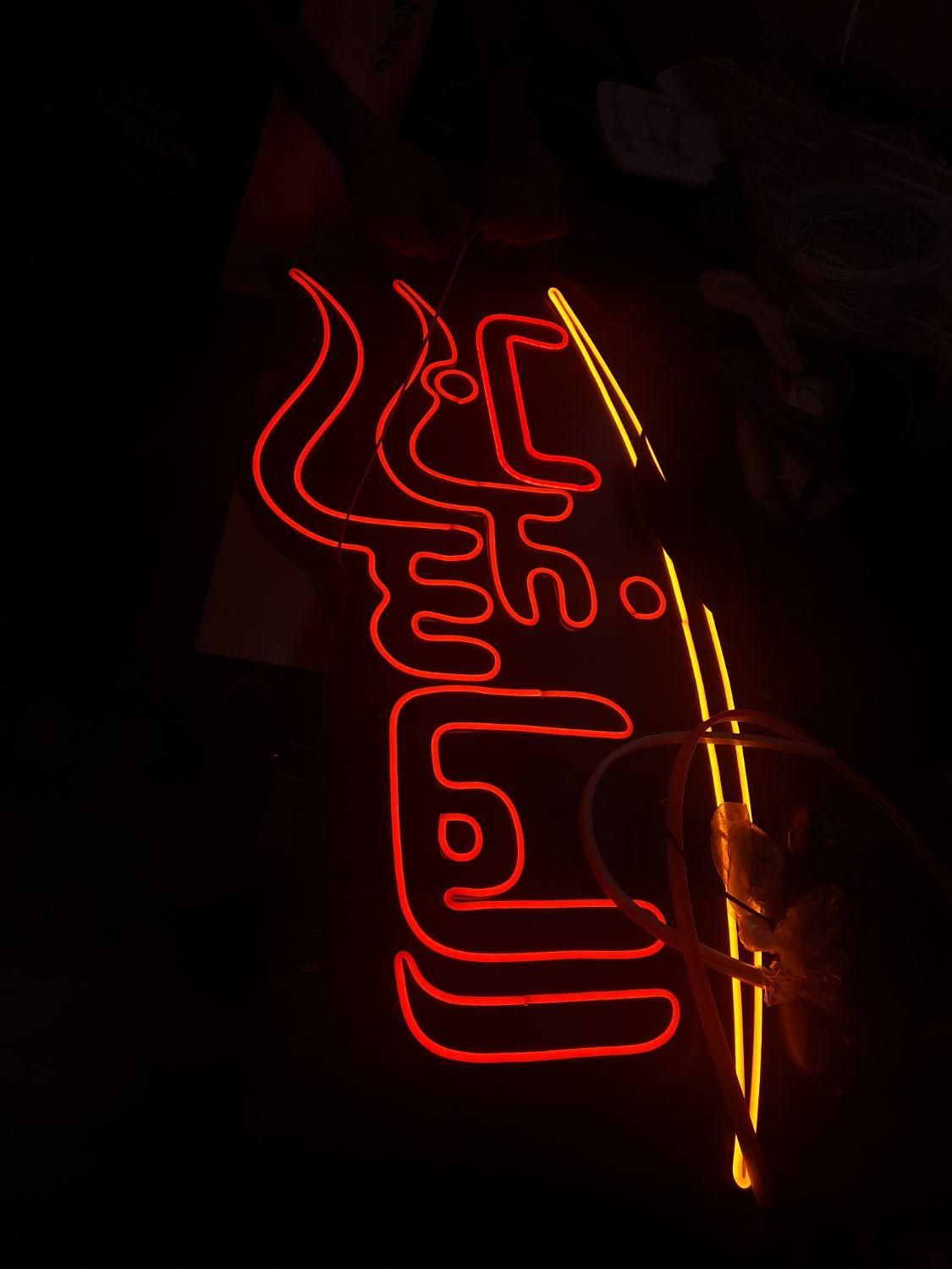 تابلو چلنیوم نئون الماس غرب ال ای دی لنزدار پرنور|فروشگاه و مغازه|تبریز, |دیوار