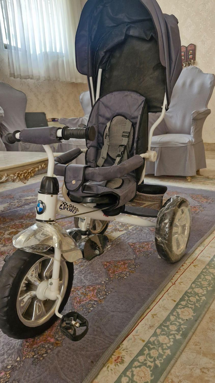 سه چرخه Bmwکودک|اسباب‌بازی بچه|مرودشت, فاز دوم شهرک فرهنگیان|دیوار