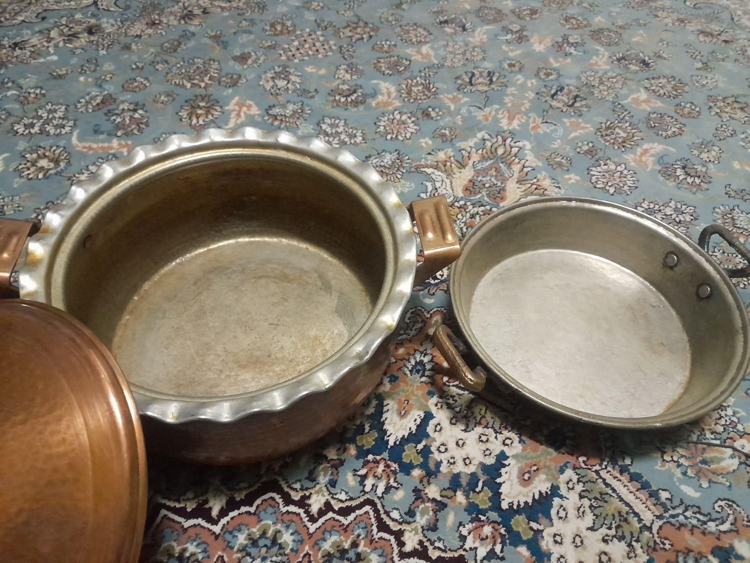 قابلمه وماهیتابه مسی|ظروف پخت‌وپز|تهران, اتابک|دیوار