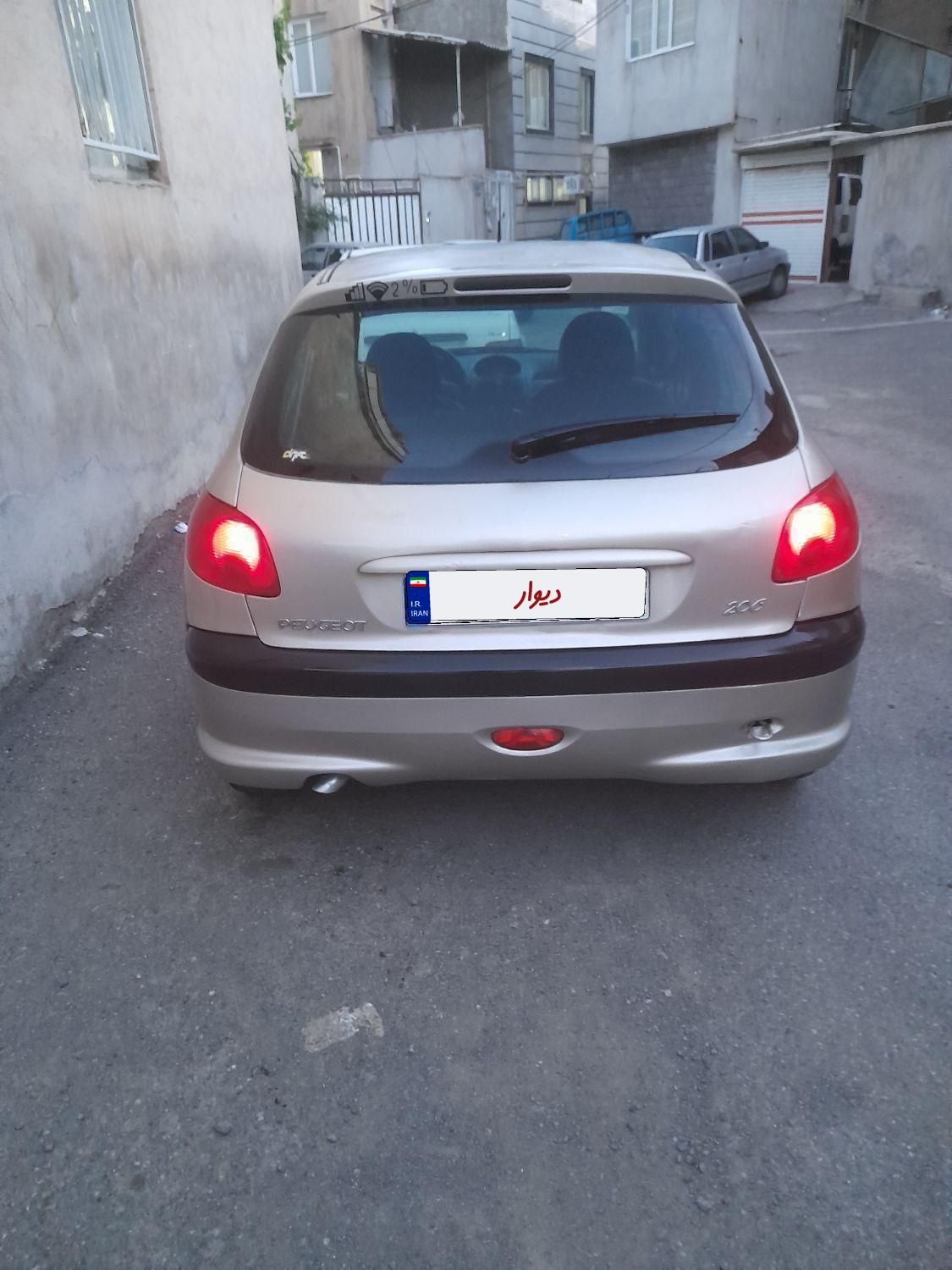 پژو 206 تیپ ۲، مدل ۱۳۸۳|خودرو سواری و وانت|سنندج, |دیوار