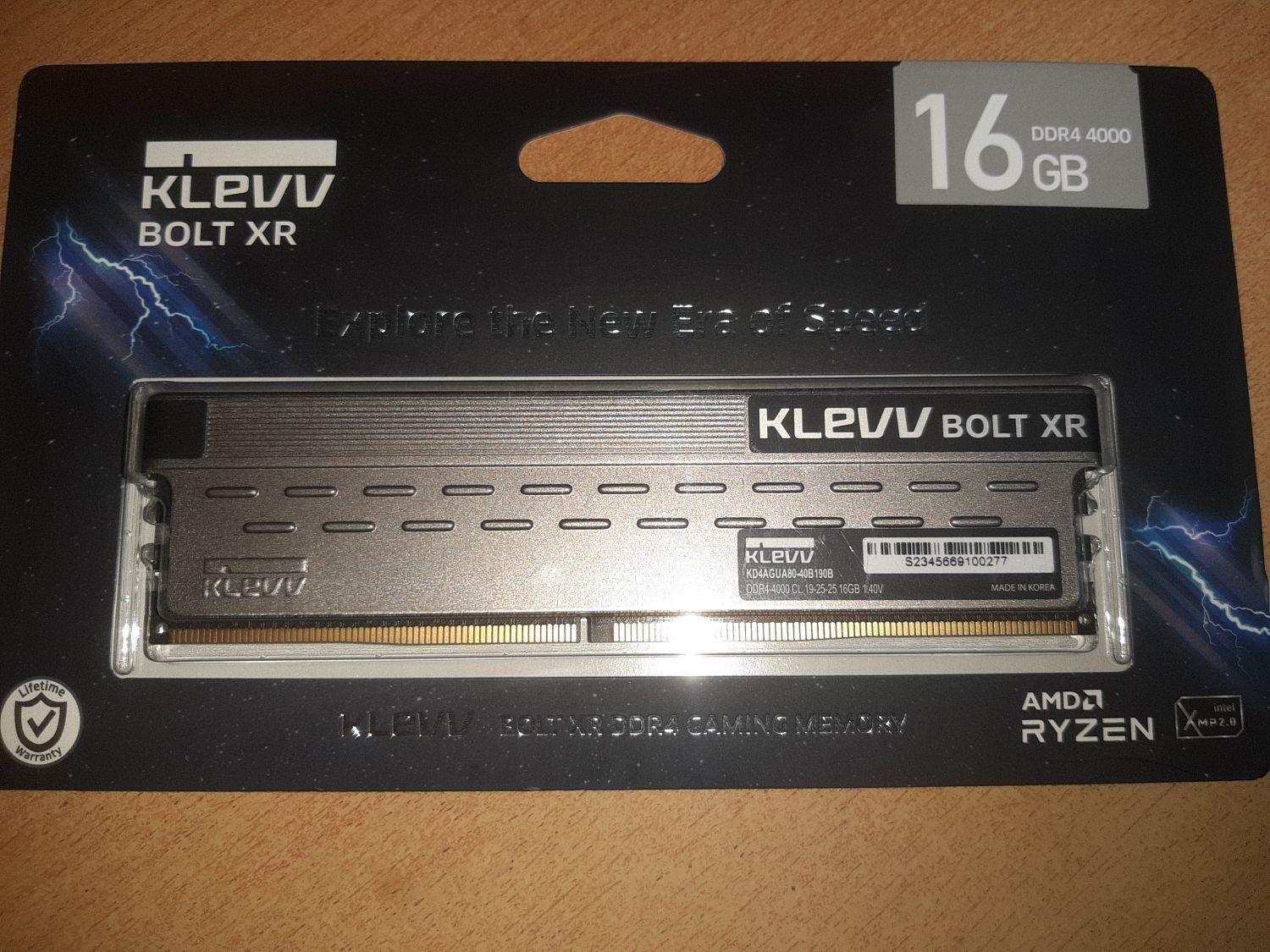 Ram Klevv 16gb DDR4 4000Mhz|قطعات و لوازم جانبی رایانه|قم, نیروگاه|دیوار