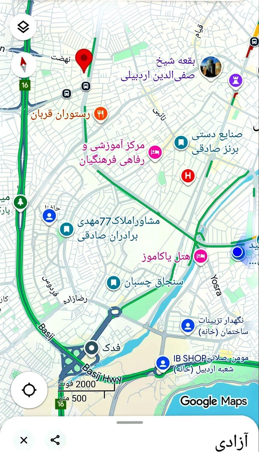 مشارکت300mنبش12m×25mتقاطع16mطالقانی مجوزساخت8طبقه|مشارکت در ساخت املاک|اردبیل, |دیوار