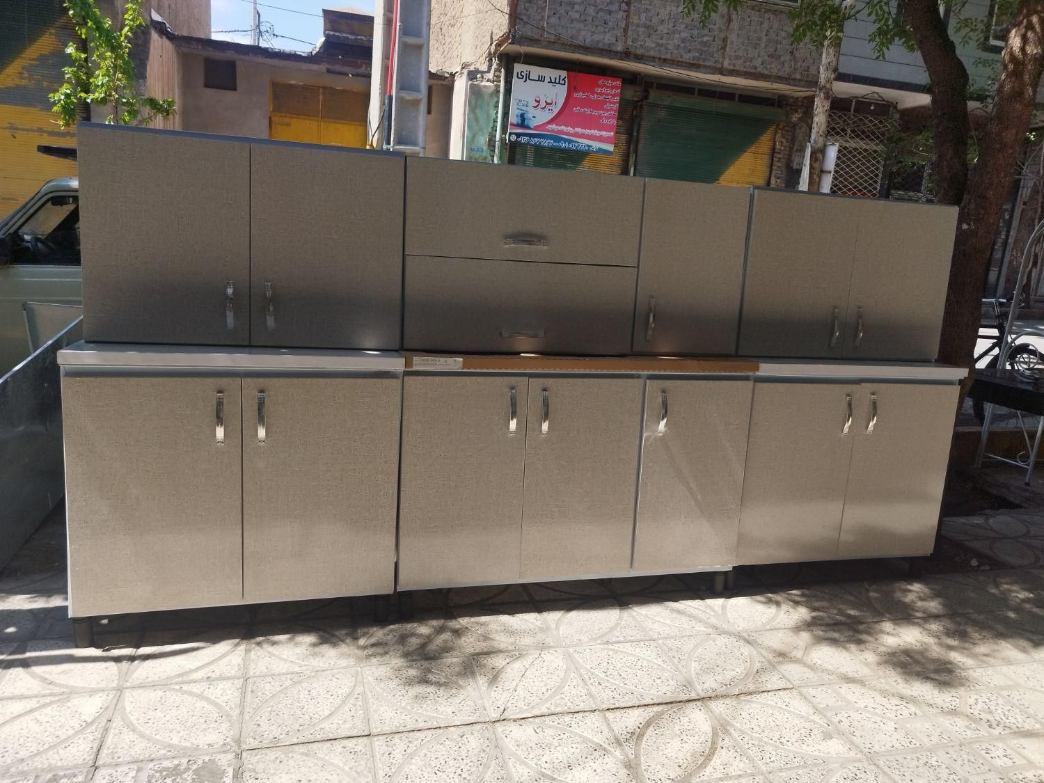 کابینت آماده سه متر بالا سه مترپایی9500000|مصالح و تجهیزات ساختمان|الوند, |دیوار