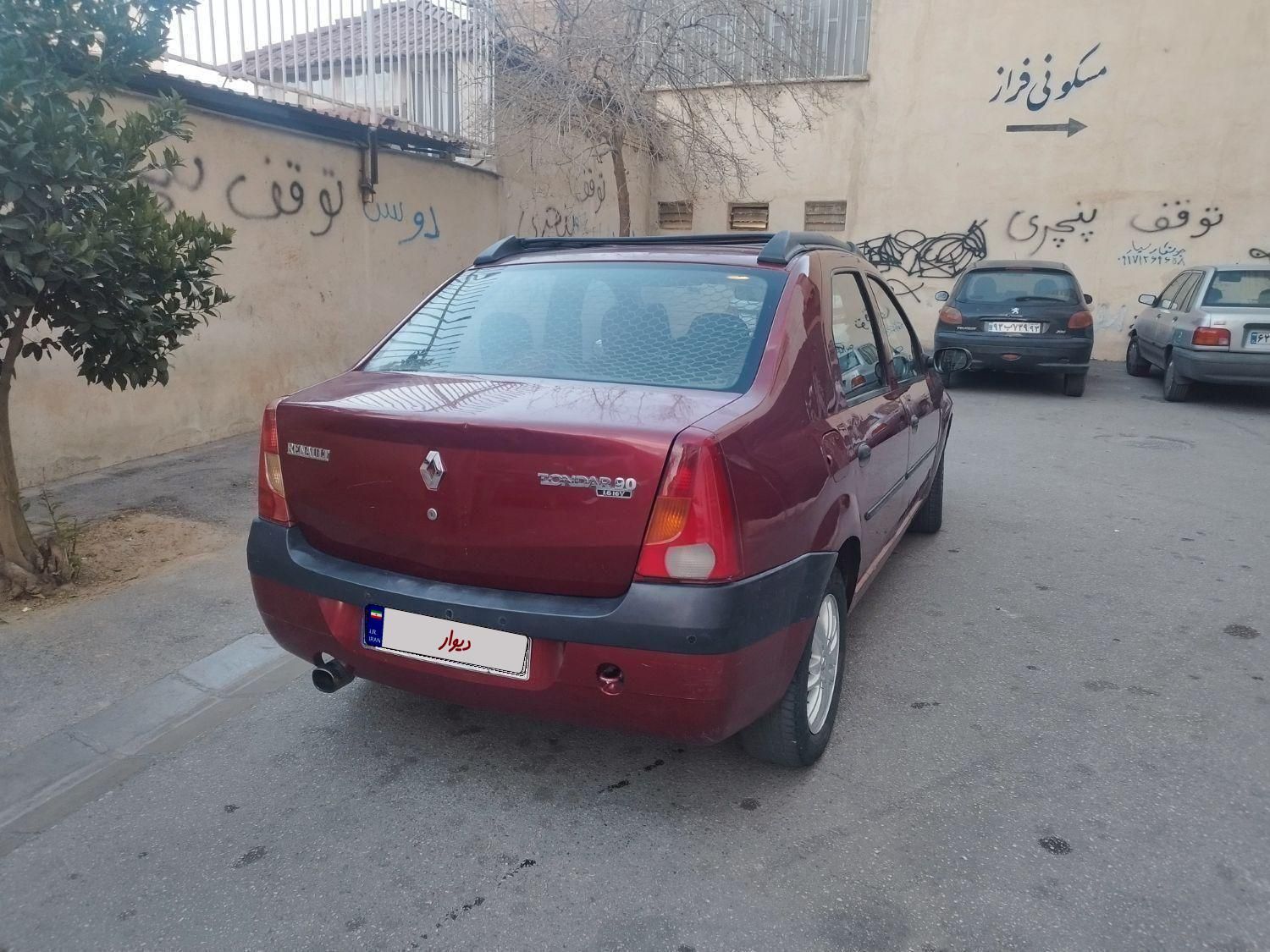 رنو تندر 90 (L90 لوگان) E2، مدل ۱۳۸۸|خودرو سواری و وانت|شیراز, معالی‌آباد|دیوار