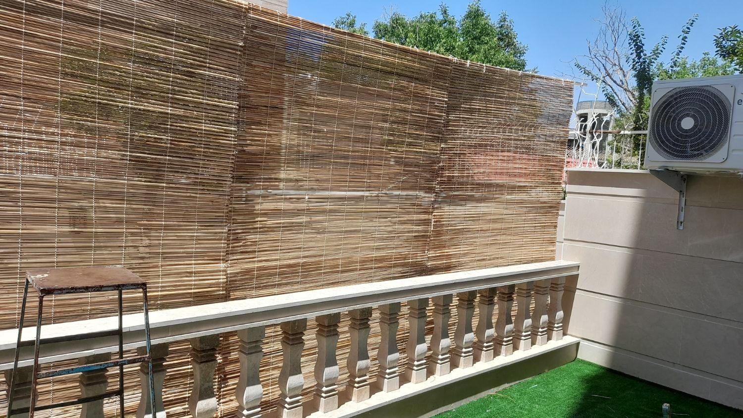 حصیر سنتی و دستبافت مقاوم بالکن و تراس|پرده، رانر، رومیزی|بروجرد, |دیوار