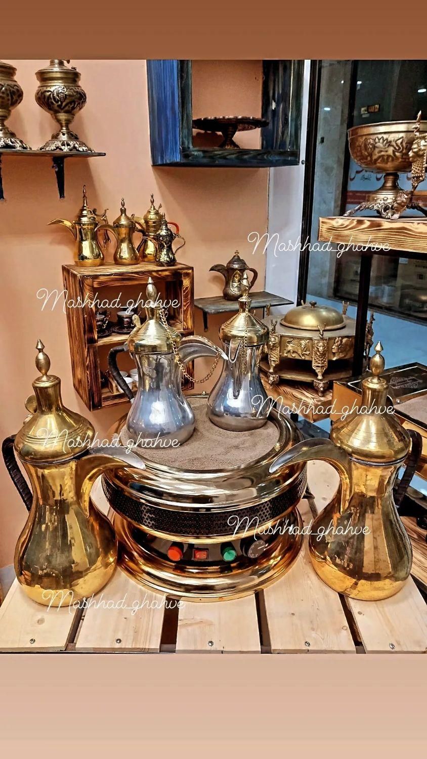 گم گم سوری اصل مهر خورده دسته چرم وارداتی|قوری، کتری، قهوهساز دستی|اندیمشک, |دیوار