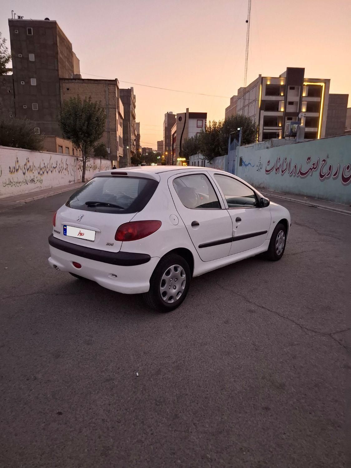 206 تیپ 2 در حد مدل 98|خودرو سواری و وانت|تهران, بهارستان|دیوار