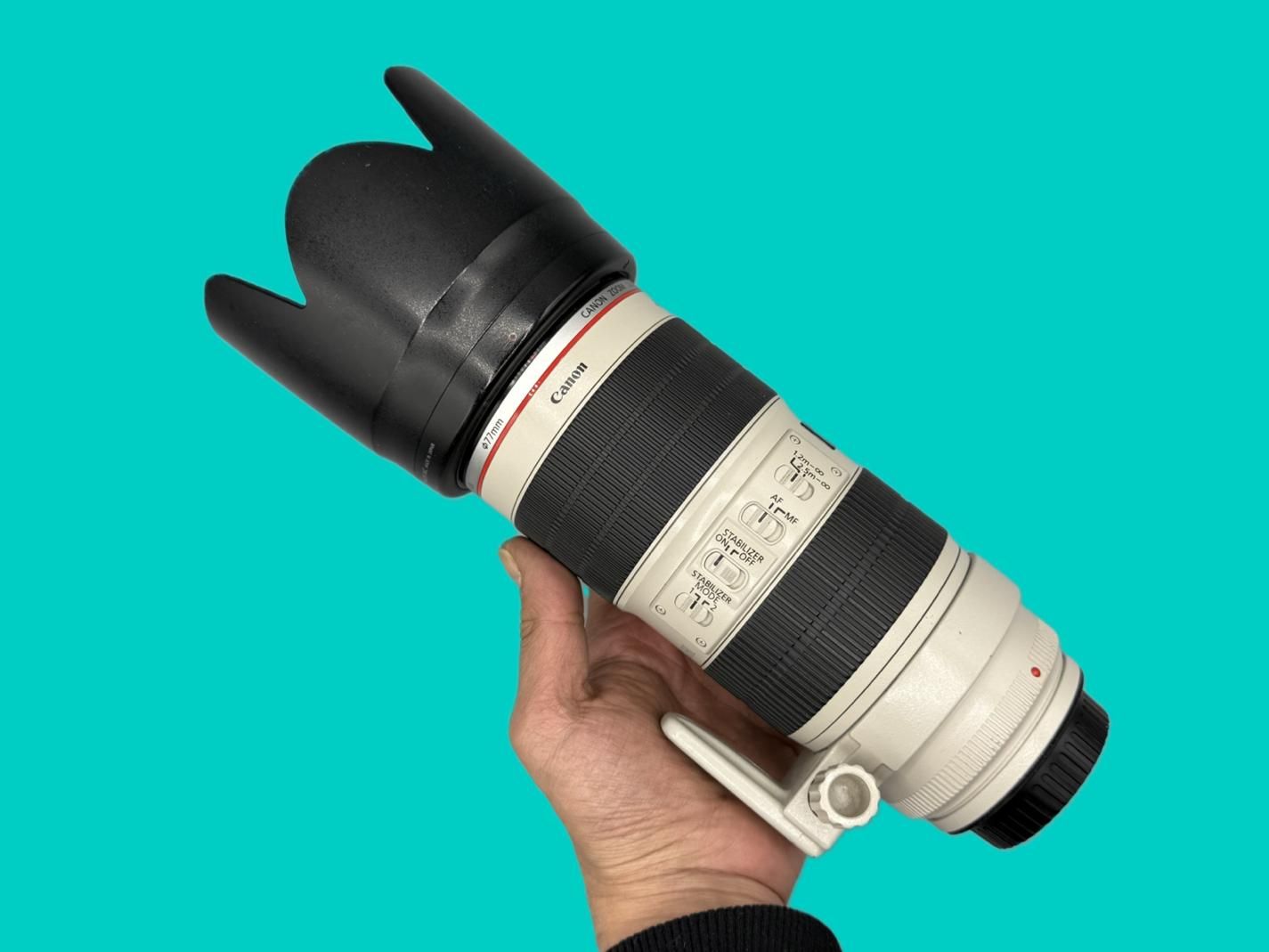 لنز دوربین canon 70-200 f2.8 is ii دست دوم|دوربین عکاسی و فیلم‌برداری|تهران, بهار|دیوار