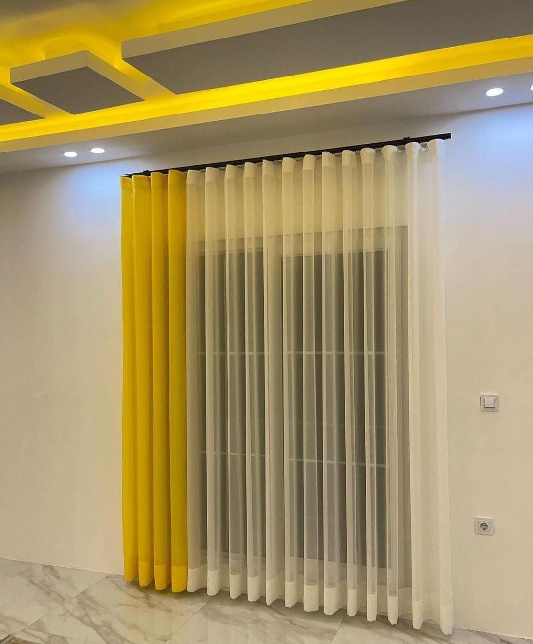 پرده مینیمال یا پرده سوییسی|پرده، رانر، رومیزی|مشهد, امامیه (شهرک غرب)|دیوار