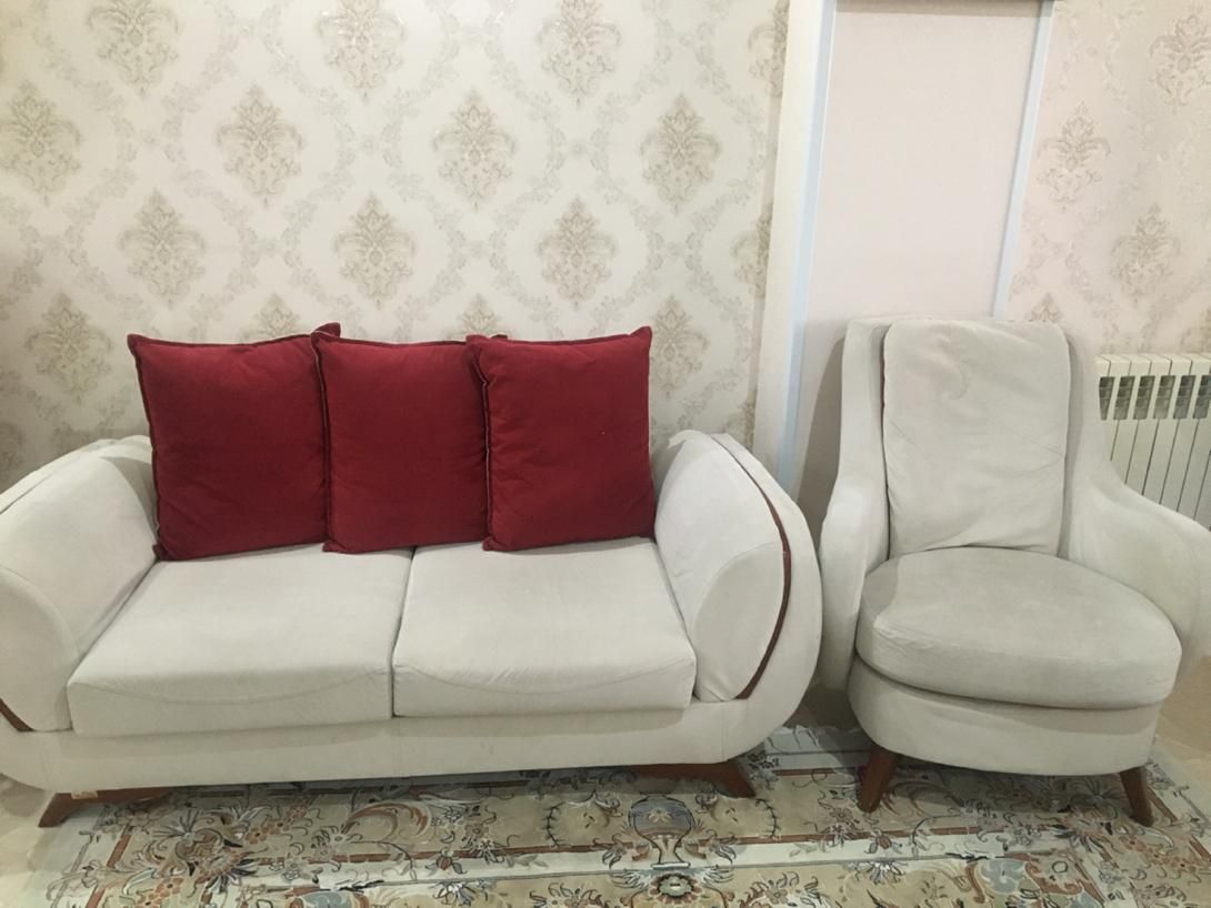 مبلمان ۷ نفره سالم|مبلمان خانگی و میز عسلی|تهران, حکیمیه|دیوار