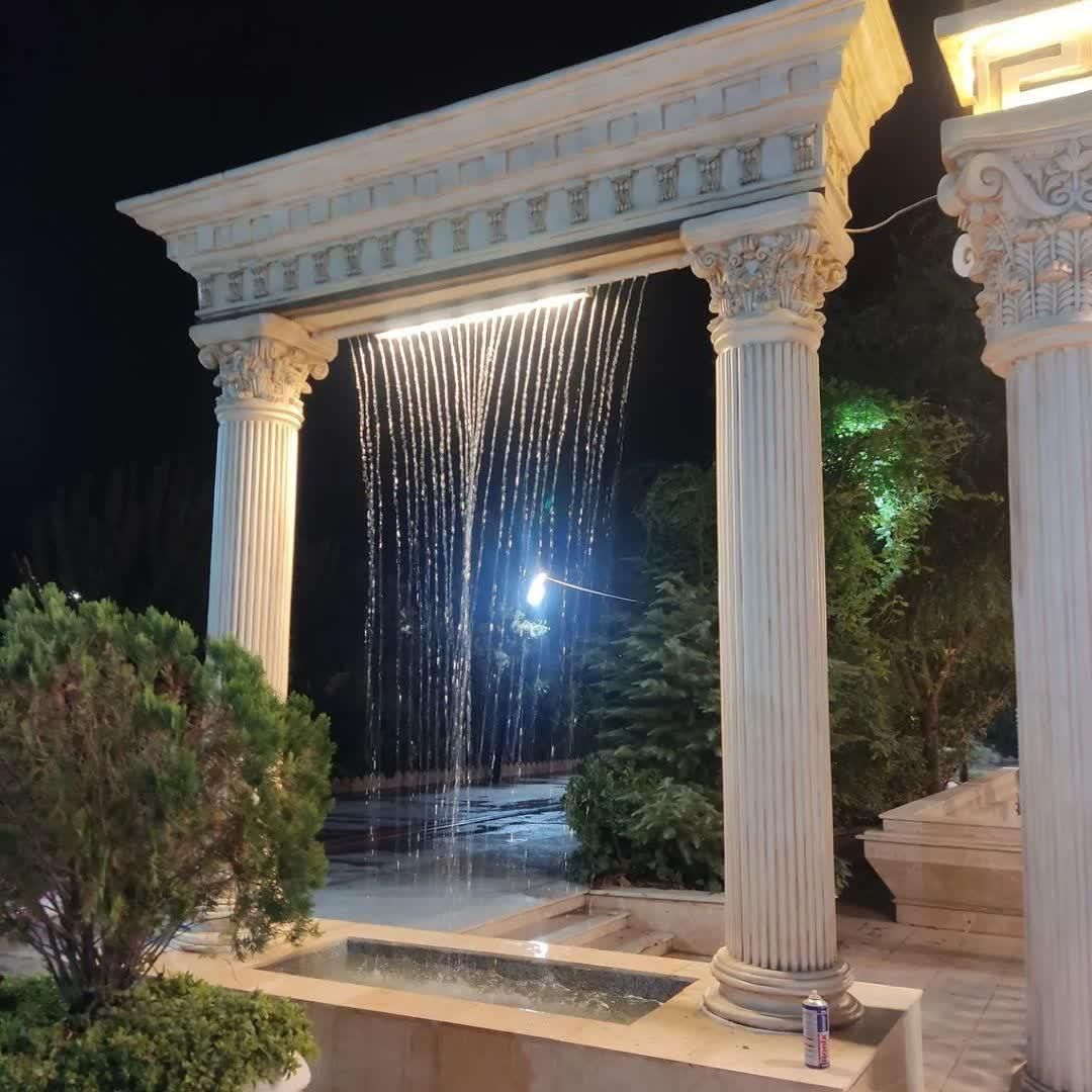 آلاچیق آرک ستون طاق  آبنما فایبرگلاس|مصالح و تجهیزات ساختمان|کاشان, |دیوار