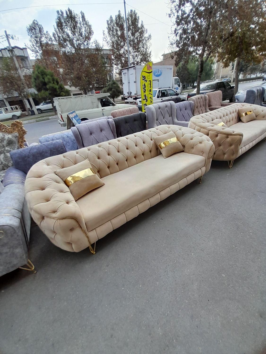 مبل. تمام چستری&|مبلمان خانگی و میز عسلی|ارومیه, |دیوار