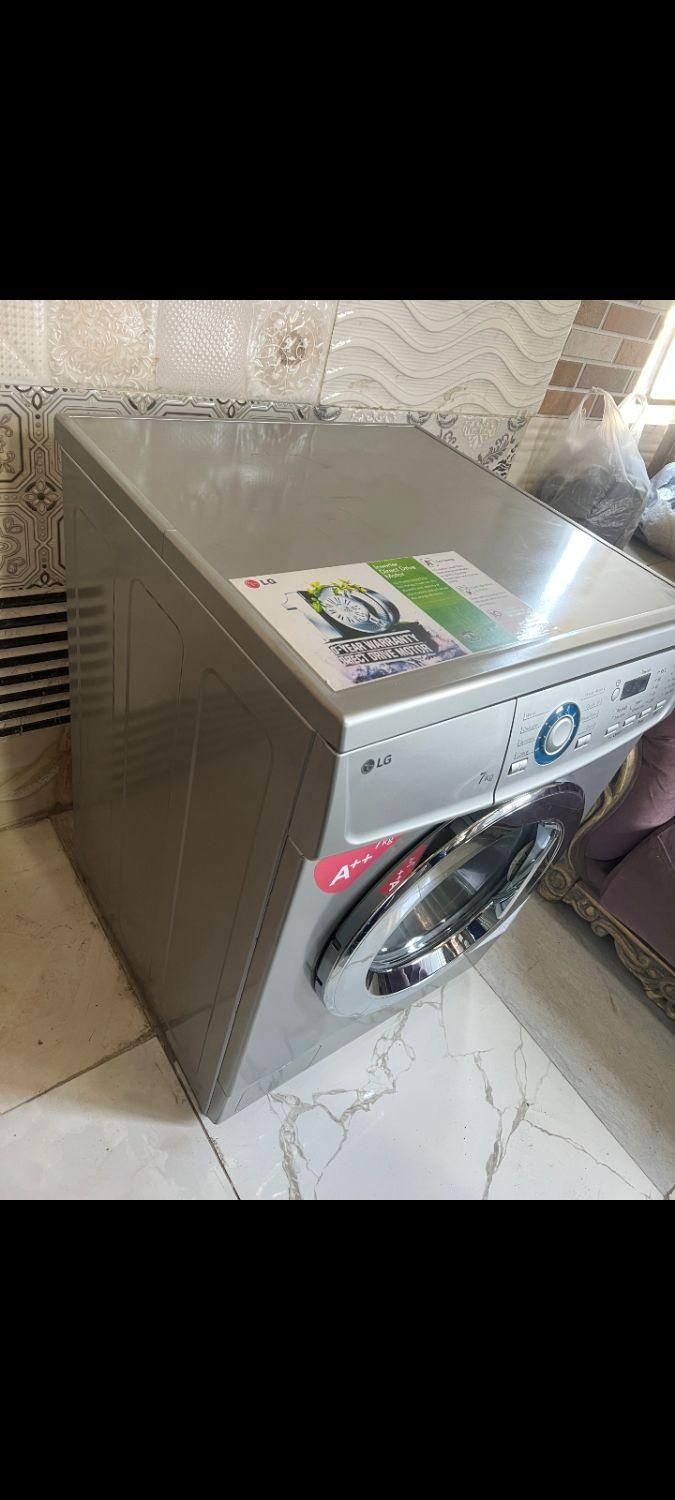 ماشین لباسشویی ال جی ۷کیلویی باضمانت سه ماه|ماشین لباسشویی و خشک‌کن لباس|تهران, تهرانپارس غربی|دیوار