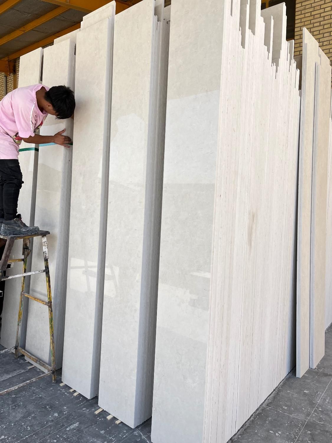 سنگ سفید لایم استون|مصالح و تجهیزات ساختمان|ری, فیروزآبادی|دیوار