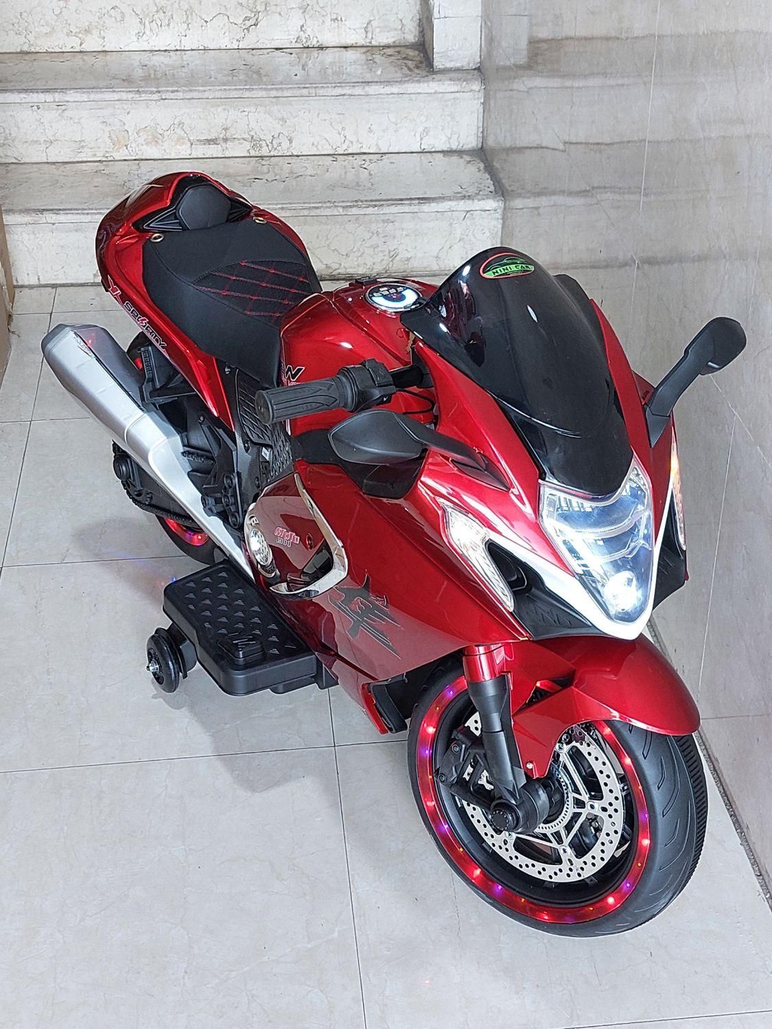 موتورشارژی سایز بزرگ دوموتورمتالیک کیلو متر دار|اسباببازی بچه|کرج, گلشهر|دیوار