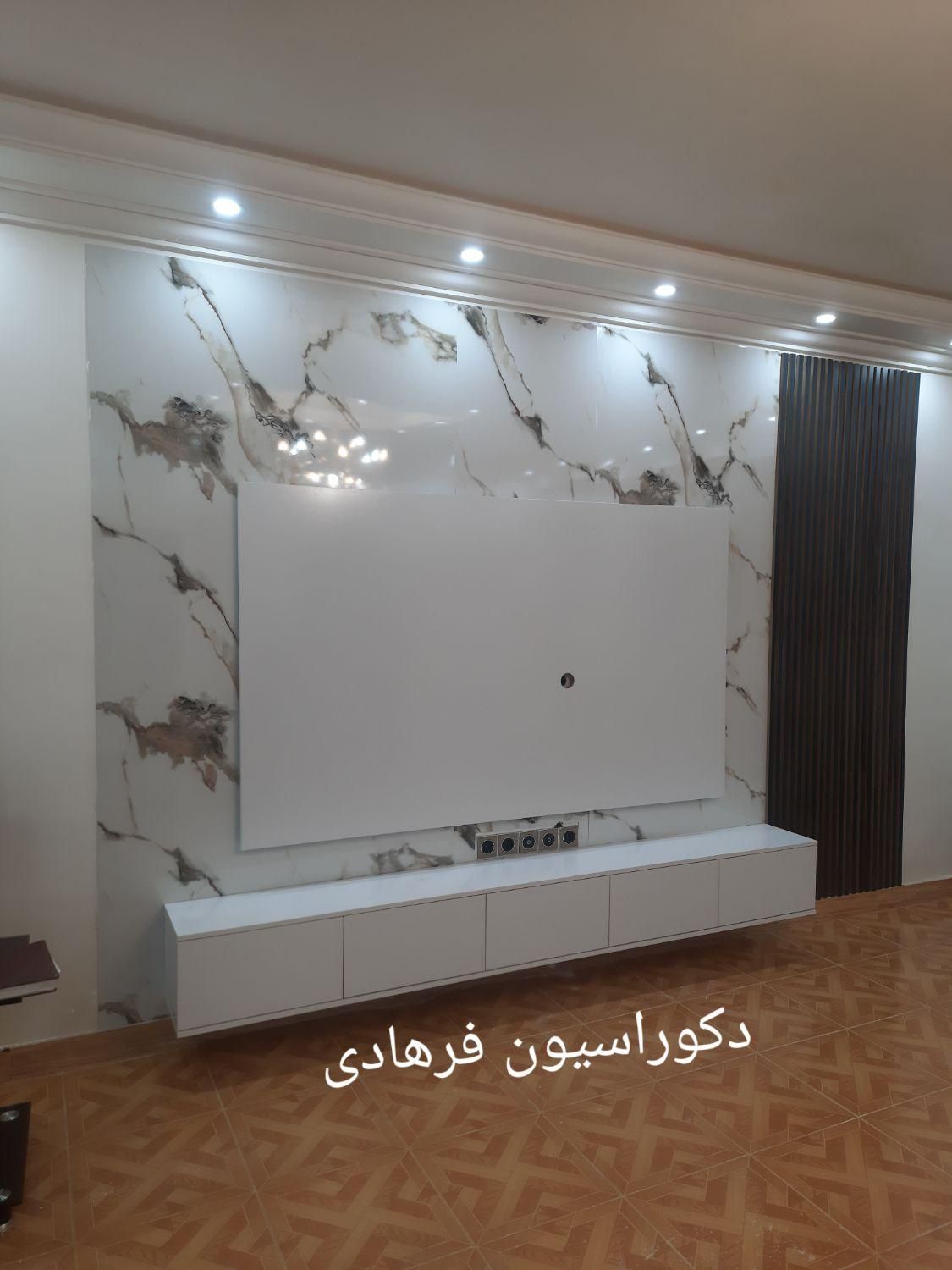 کابینت،کمد دیواری،تخت،تی وی وال‌،دکورکاغذ دیواری|خدمات پیشه و مهارت|رشت, نظری|دیوار
