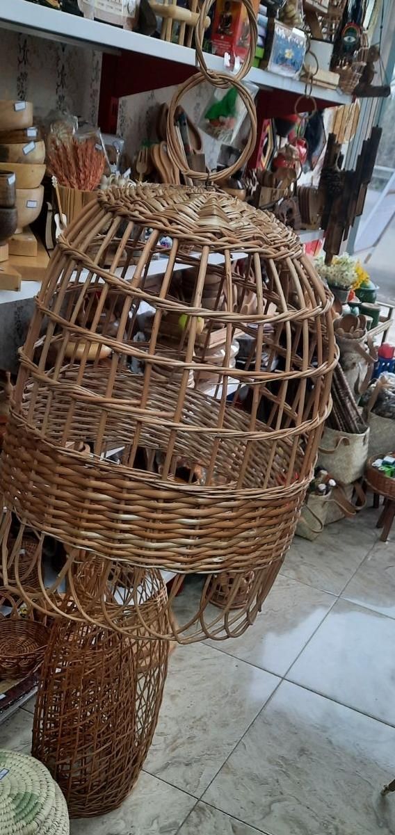 لوستر چوب مروار|لوستر و چراغ آویز|رشت, هلال احمر|دیوار