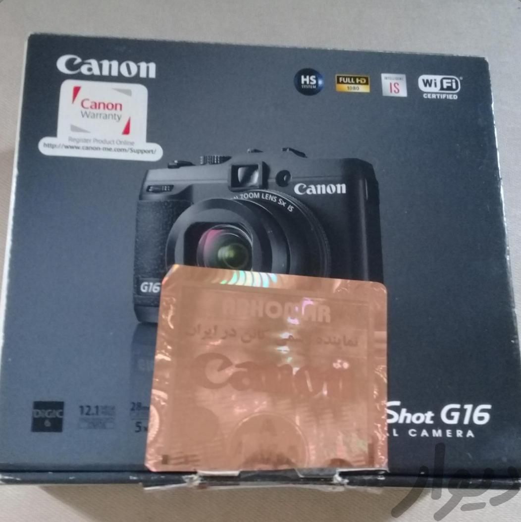 Canon G16 ژاپن|دوربین عکاسی و فیلم‌برداری|تهران, نیاوران|دیوار