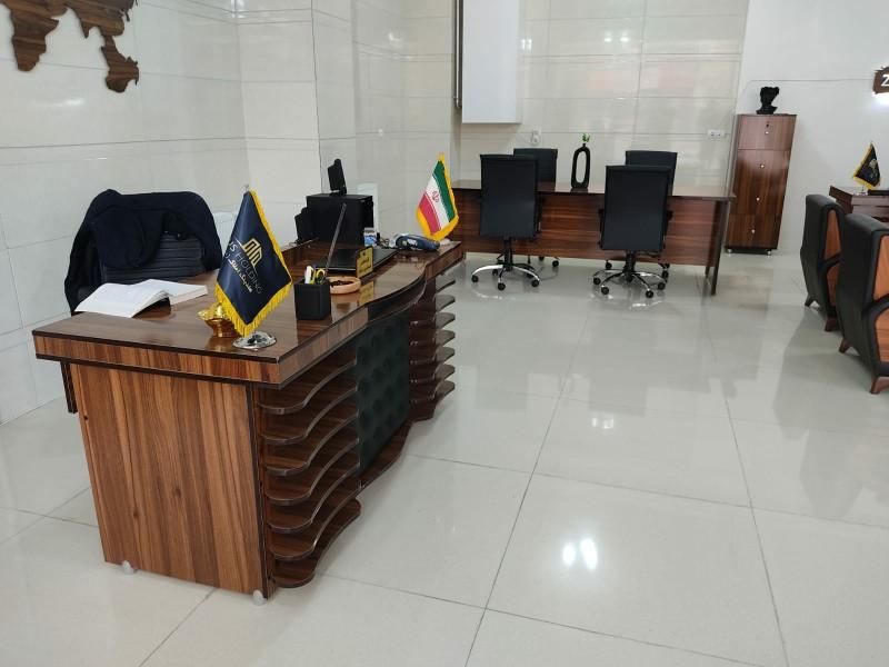 میز چرم کارمندی کنفرانس اداری صندلی اداری کانتر|دفتر کار|میاندوآب, |دیوار