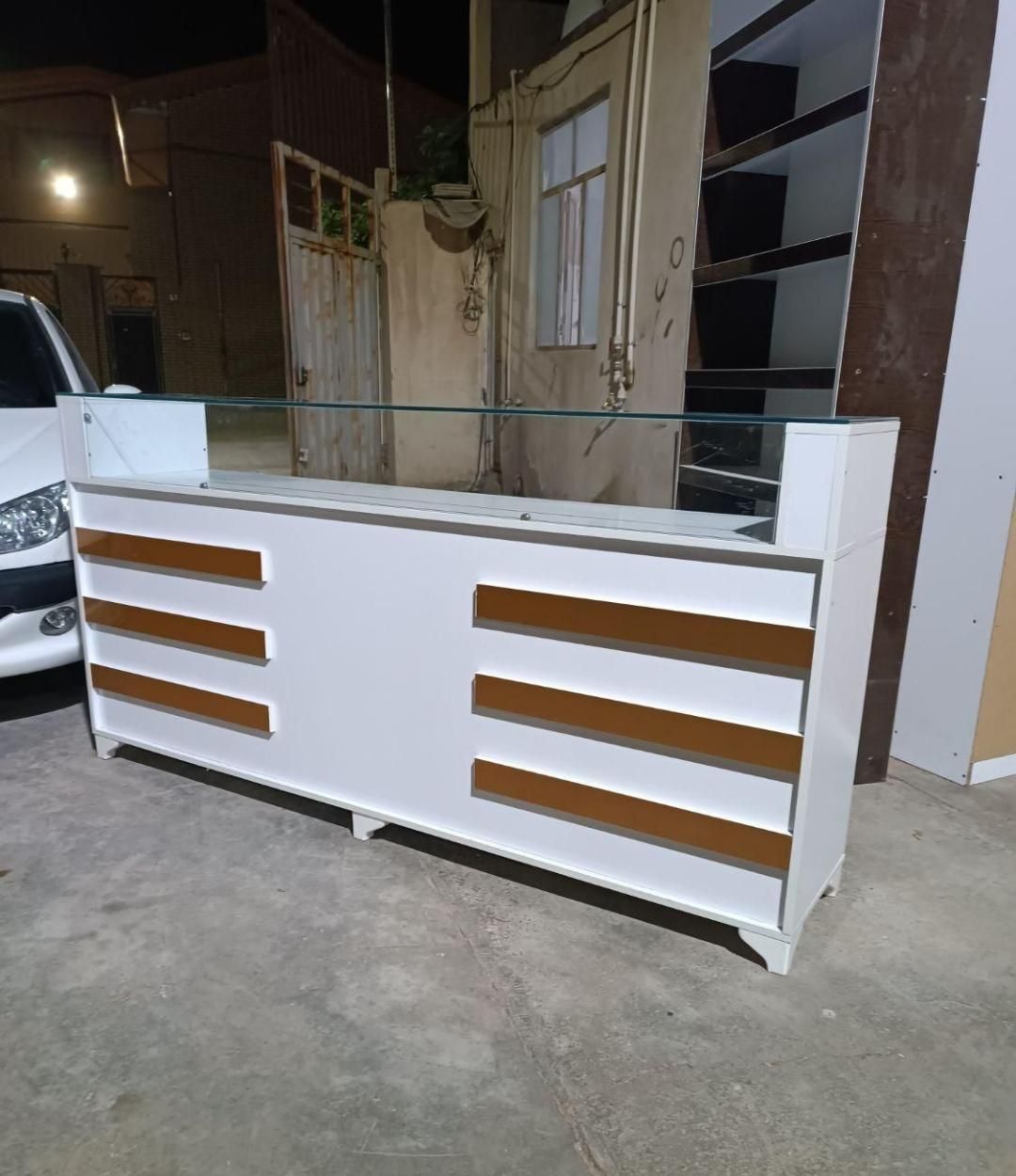 میز ویترین اداری و فروشگاهی ام دی اف mdf|فروشگاه و مغازه|اهواز, شریعتی جنوبی|دیوار
