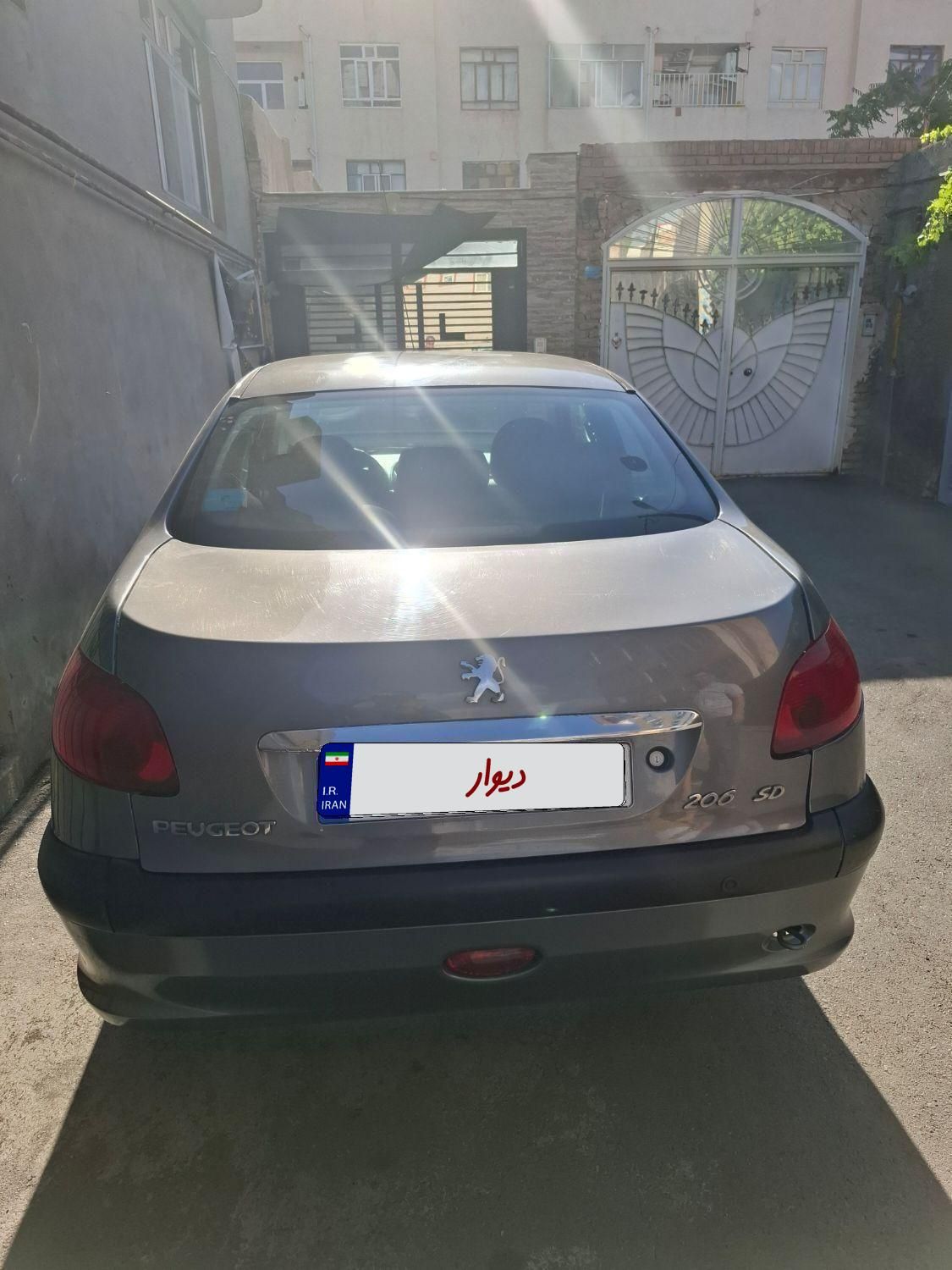 پژو ۲۰۶ اس دی v8|خودرو سواری و وانت|تبریز, |دیوار