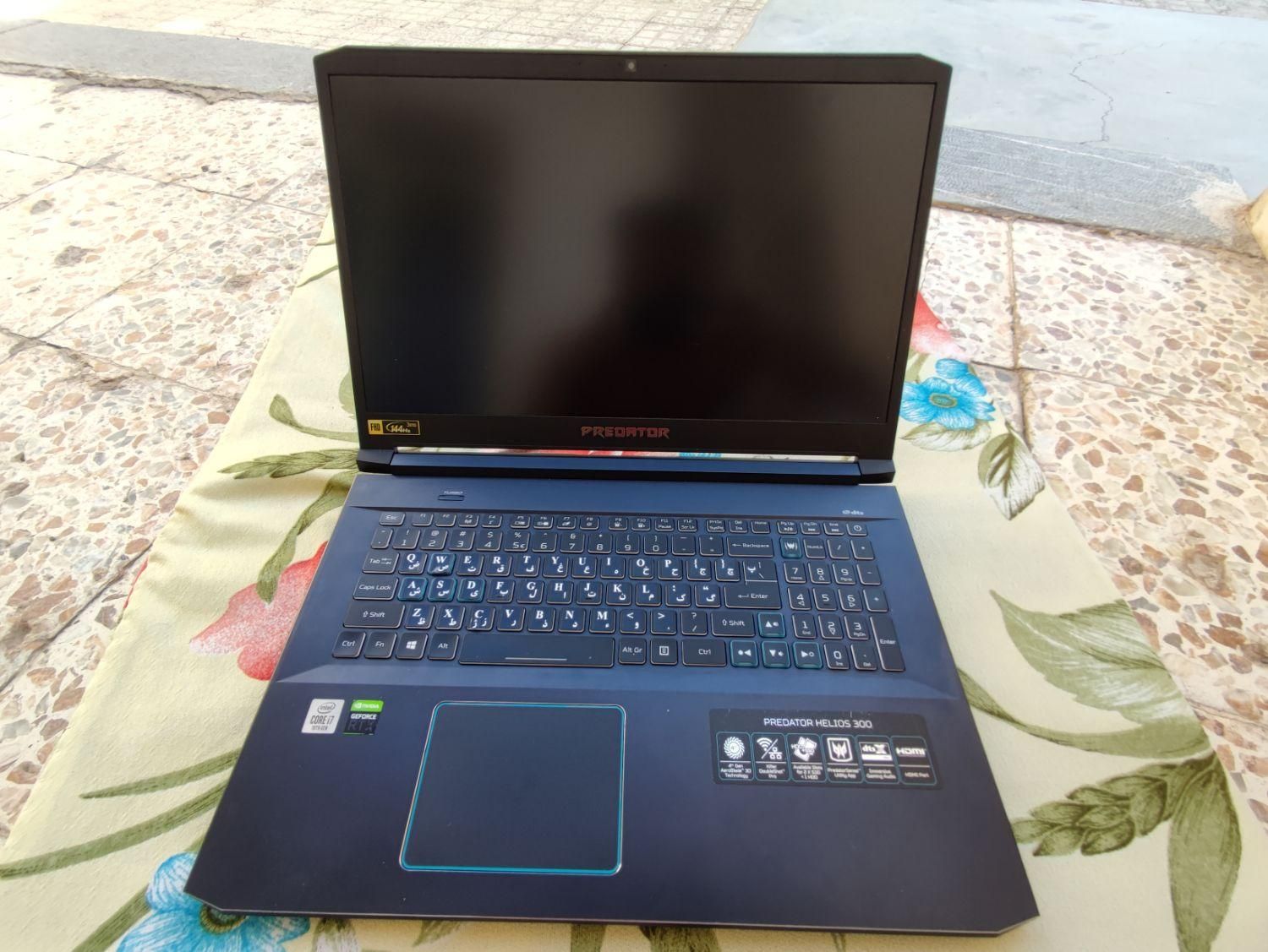 لپتاپ گیمینگ Acer predator Helios 300|رایانه همراه|نجف‌آباد, شهرک صنعتی نجف آباد|دیوار