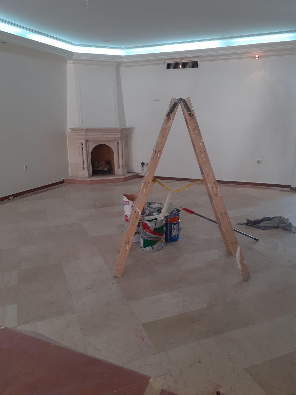 نقاشی ساختمان و خرده کاری|خدمات پیشه و مهارت|تهران, ظفر|دیوار