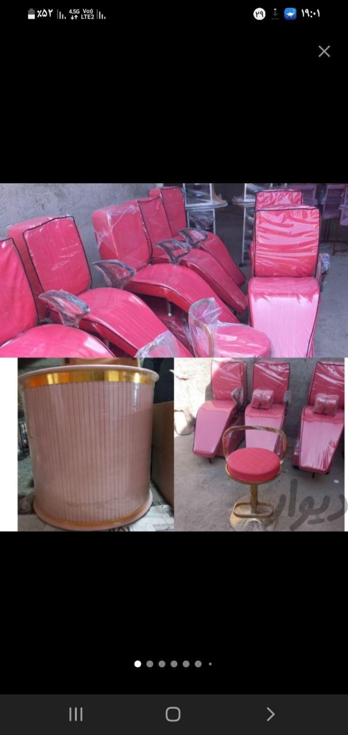 صندلی ارایشگاه زنانه|صندلی و نیمکت|اندیمشک, |دیوار