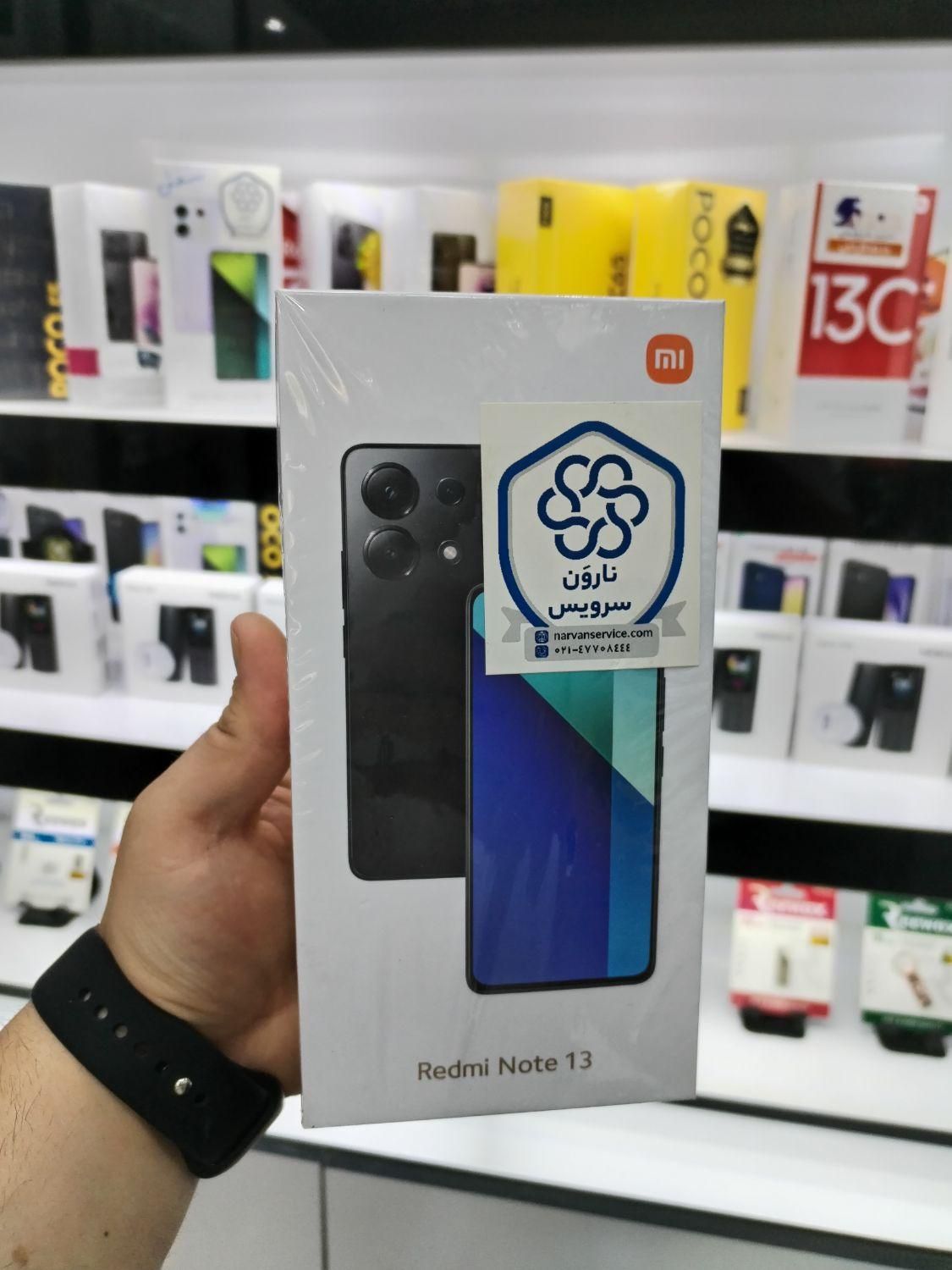 شیائومیRedmi Note 13 با حافظهٔ ۲۵۶ گیگابایت|موبایل|اصفهان, ارزنان|دیوار