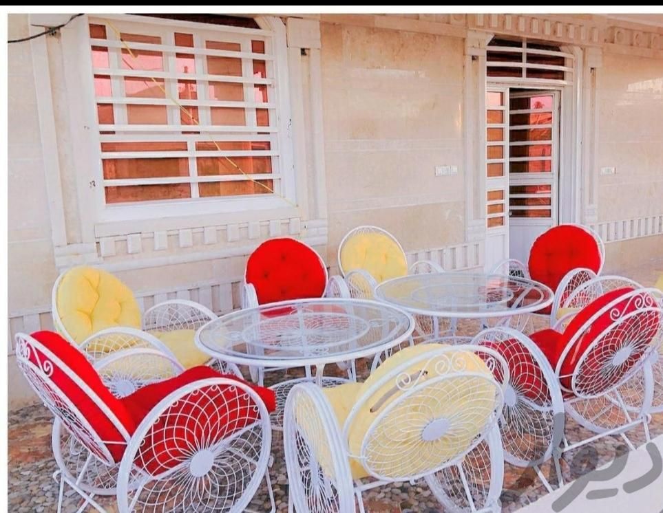 میز صندلی باغی ورستوران باغ golbarg plus چهارنفره|میز و صندلی غذاخوری|تهران, اندیشه (شهر زیبا)|دیوار