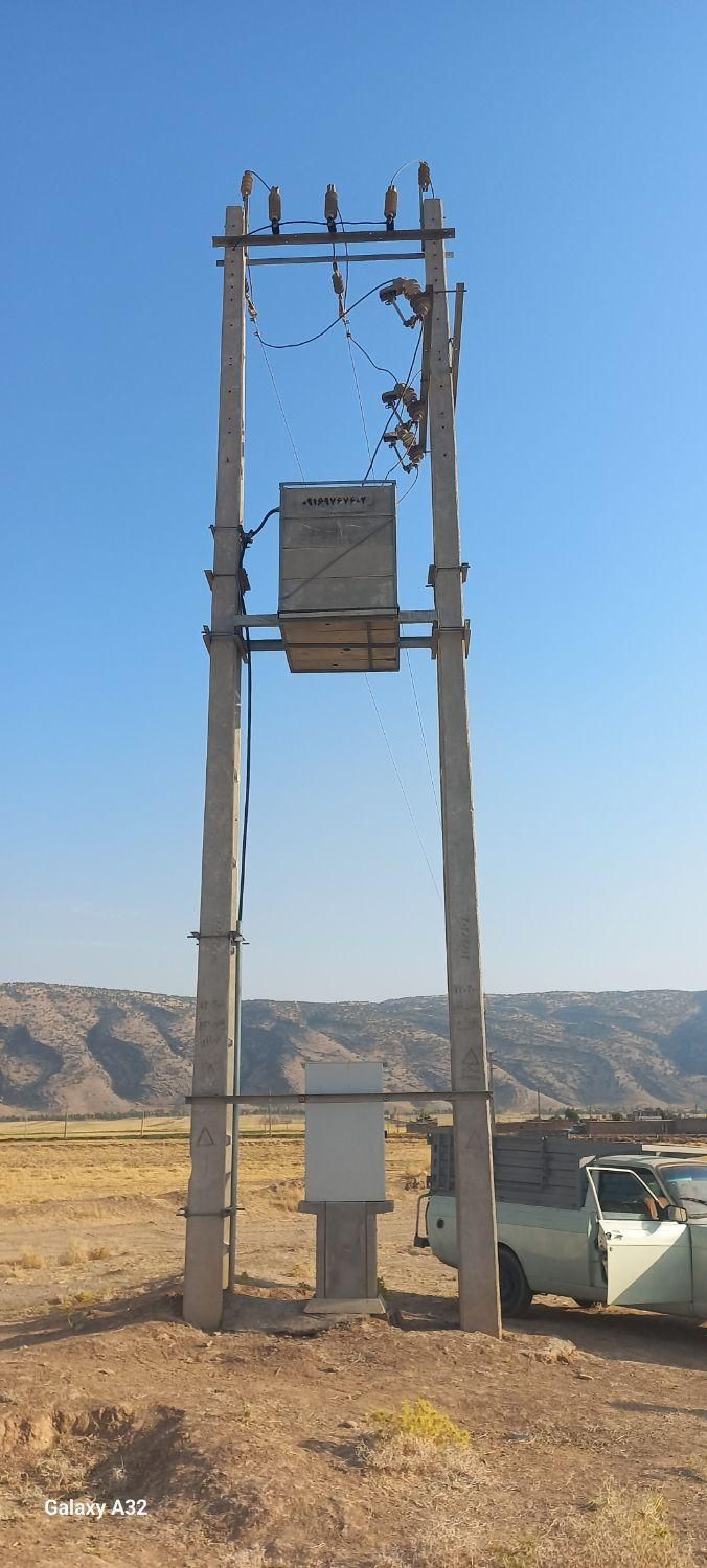 دیوار بتنی ترانسفورماتور،ترانس برق،ترانس|خدمات پیشه و مهارت|خرم‌آباد, |دیوار