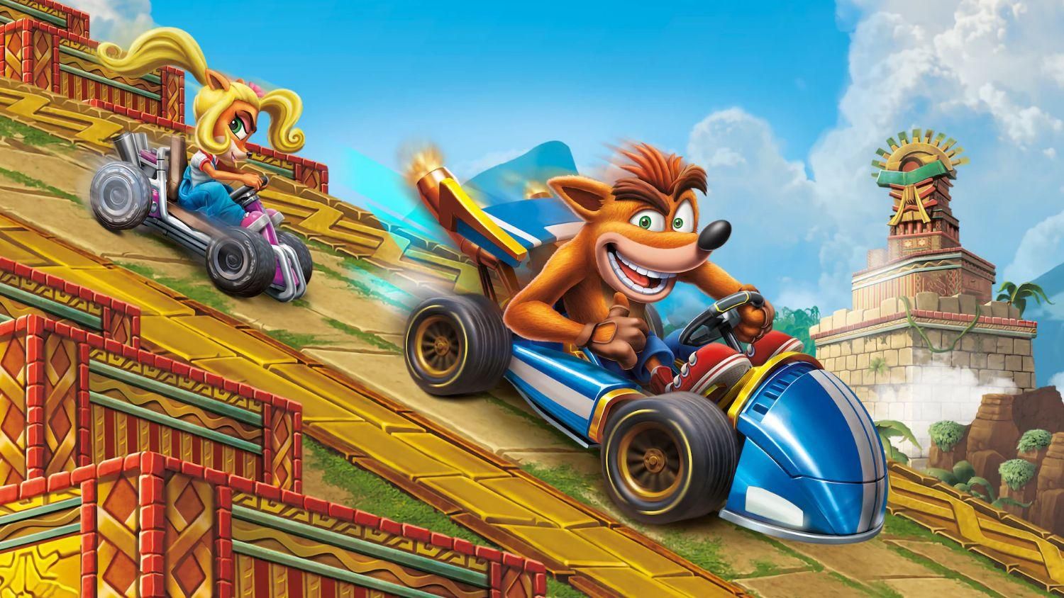 بازی کراش ماشینی(crash team racing)|کنسول، بازی ویدئویی و آنلاین|تهران, ولنجک|دیوار