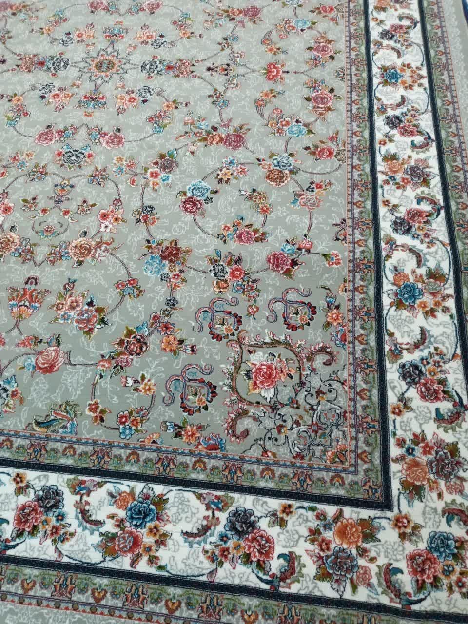 ۴تخته فرش۷۰۰ شانه۱۲متری نخی جفتی۱۲۵۰۰نوپلمپ آک|فرش|مشهد, حرم مطهر رضوی|دیوار