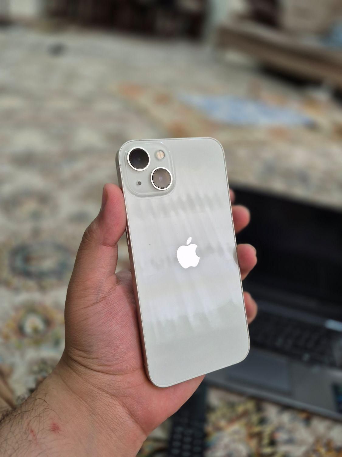 اپل آیفون iPhone 13 معمولی با حافظهٔ ۱۲۸ باتری۹۳|موبایل|تهران, باغ فیض|دیوار