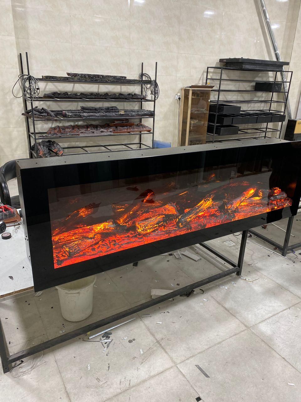 شومینه/ برقی/ال سی دی|بخاری، هیتر، شومینه|آستارا, |دیوار