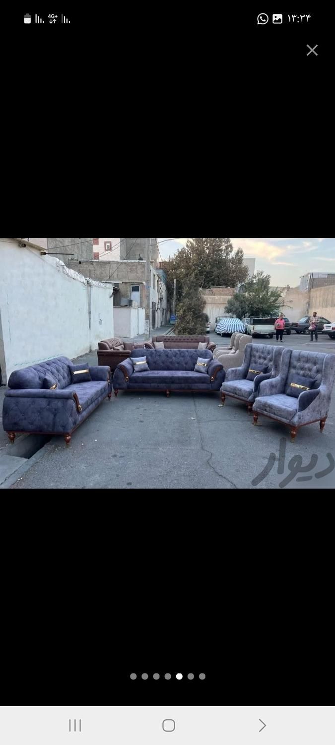 مبل ۷نفره  پرنتوس ،& ،مبلمان چستر فانتزی)۷۹۱|مبلمان خانگی و میز عسلی|تهران, یافت آباد جنوبی|دیوار