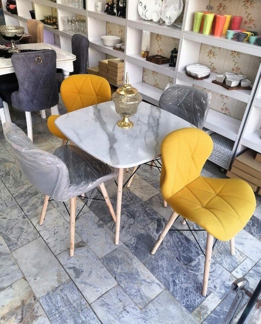 میز نهارخوری چستر آپارتمانی ناهارخوری پایه راش|میز و صندلی غذاخوری|کرمانشاه, |دیوار