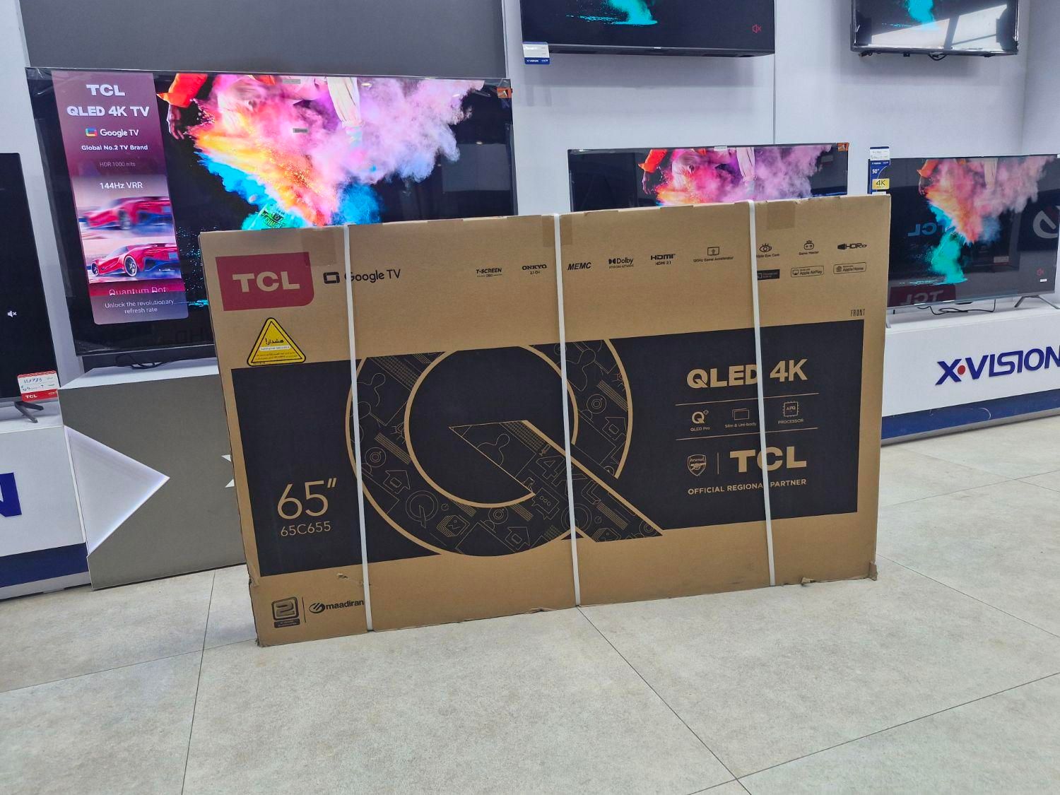 تلویزیون 65C655 برند تی سی ال|تلویزیون و پروژکتور|مشهد, ایمان|دیوار
