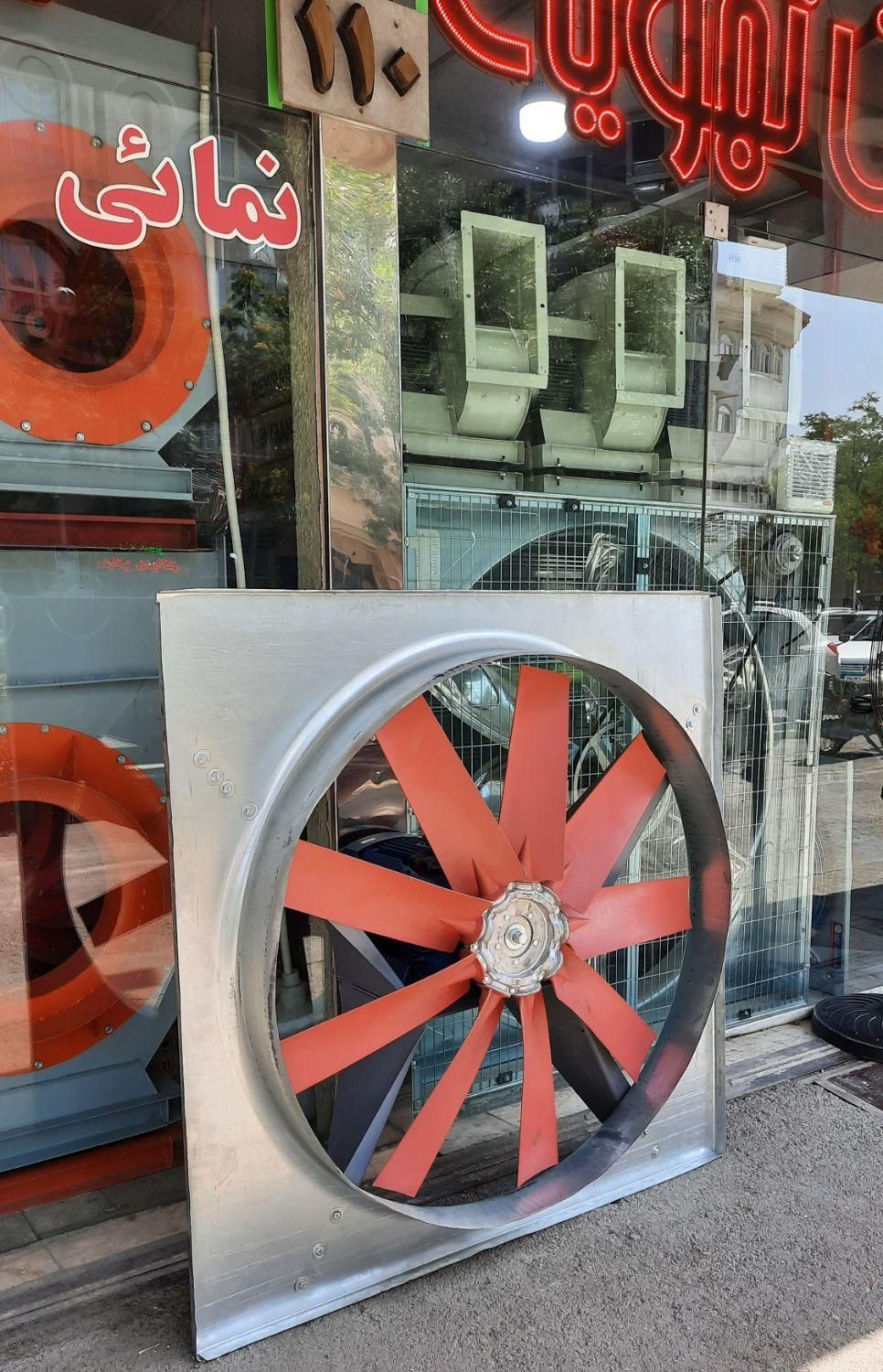 هواکش سانترفیوژ فن۱۴۰ موادکش دم صنعتی|ماشین‌آلات صنعتی|مشهد, ده دی|دیوار