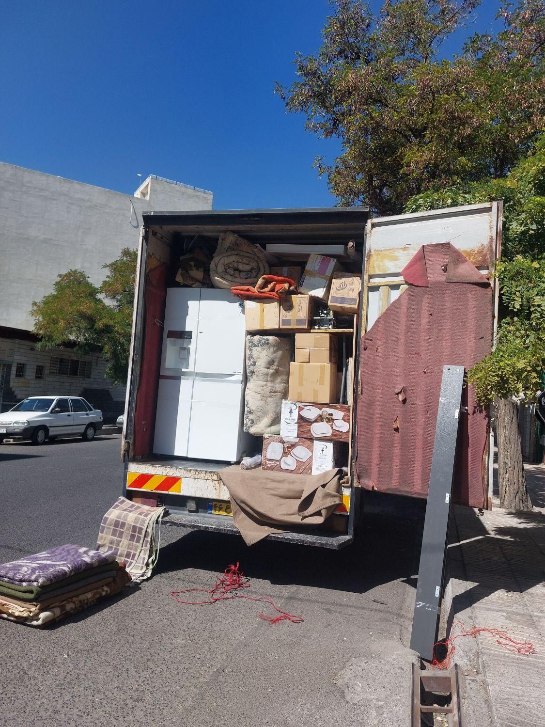 اتوبارباربری آذربار/ایسوزو ۵کارگر/حمل بار اثاثیه|خدمات حمل و نقل|زنجان, |دیوار