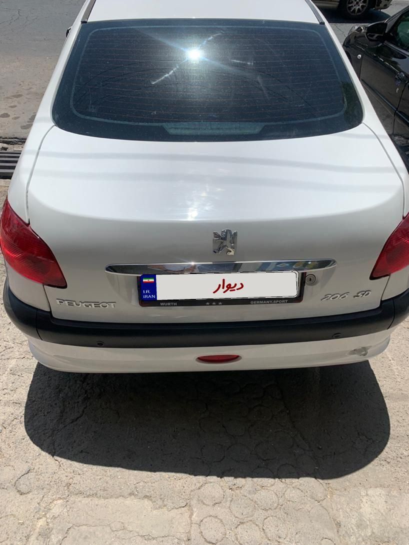پژو 206 SD V8، مدل ۱۳۹۷|خودرو سواری و وانت|تبریز, |دیوار