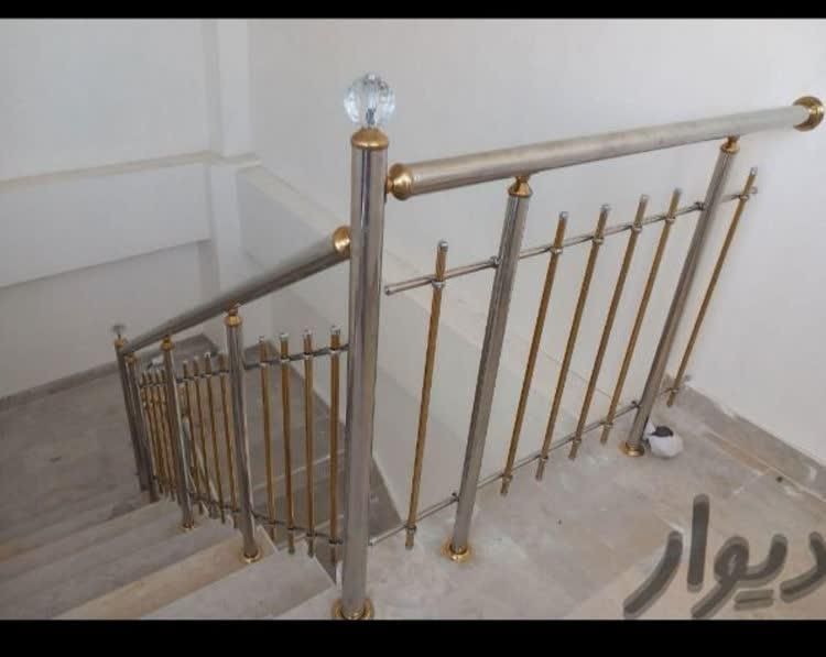 اجرانرده و حفاظ استیل حفاظ بالکن|خدمات پیشه و مهارت|ساوه, |دیوار