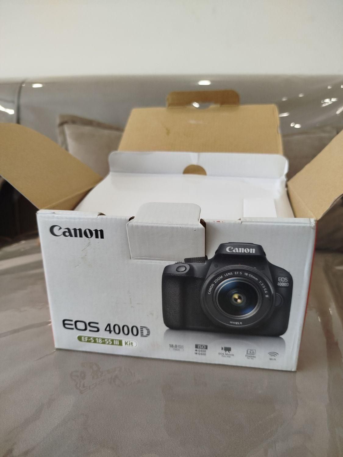 دوربین کانن 4000D 18*55stm آک|دوربین عکاسی و فیلم‌برداری|مشهد, توس (بلوار توس)|دیوار