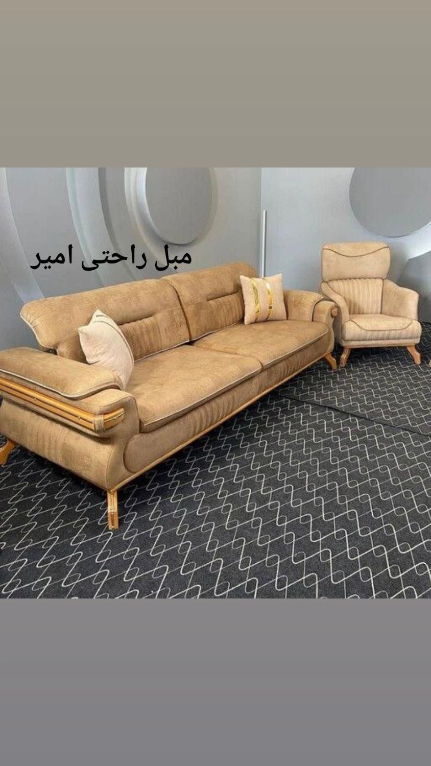 مبل راحتی شیک جدید اقساط با چک مبل امیر|مبلمان خانگی و میز عسلی|اردبیل, |دیوار