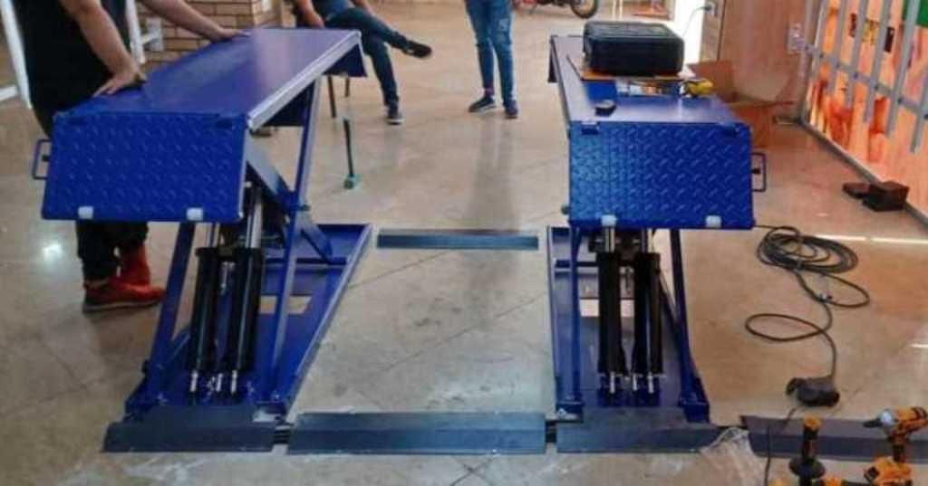 جک قیچی معاینه فنی صافکاری دیتلینگ|خدمات موتور و ماشین|کرج, کلاک نو|دیوار