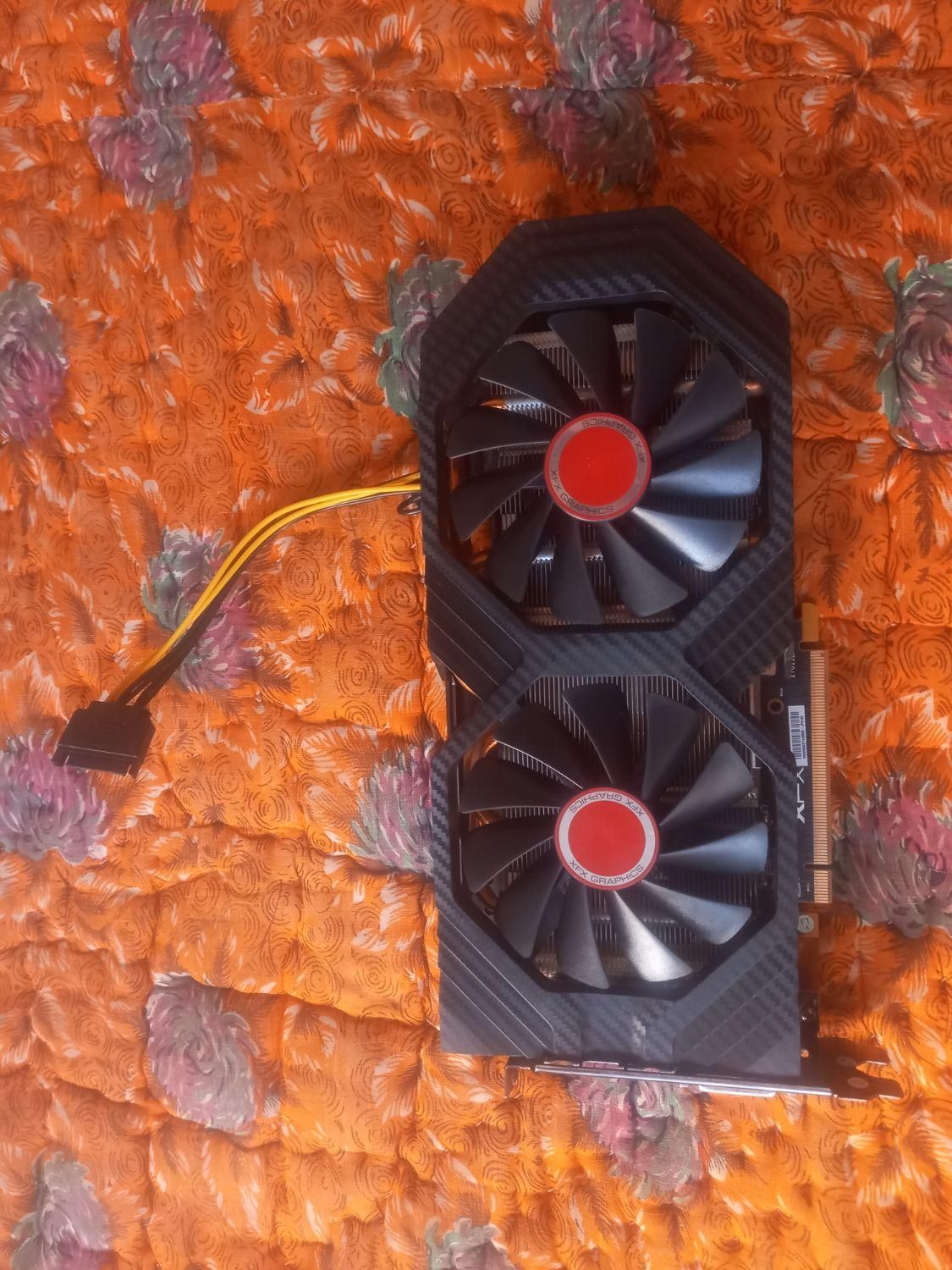 کارت گرافیک ۸ گیگ Rx580 در حد نو|قطعات و لوازم جانبی رایانه|جهرم, |دیوار