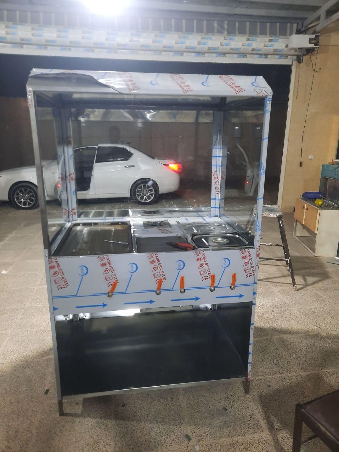 ذرت مکزیکی،فر فرساندویچی صندوقی،بلال تنوری،تاپینگ|کافی‌شاپ و رستوران|کرمان, |دیوار