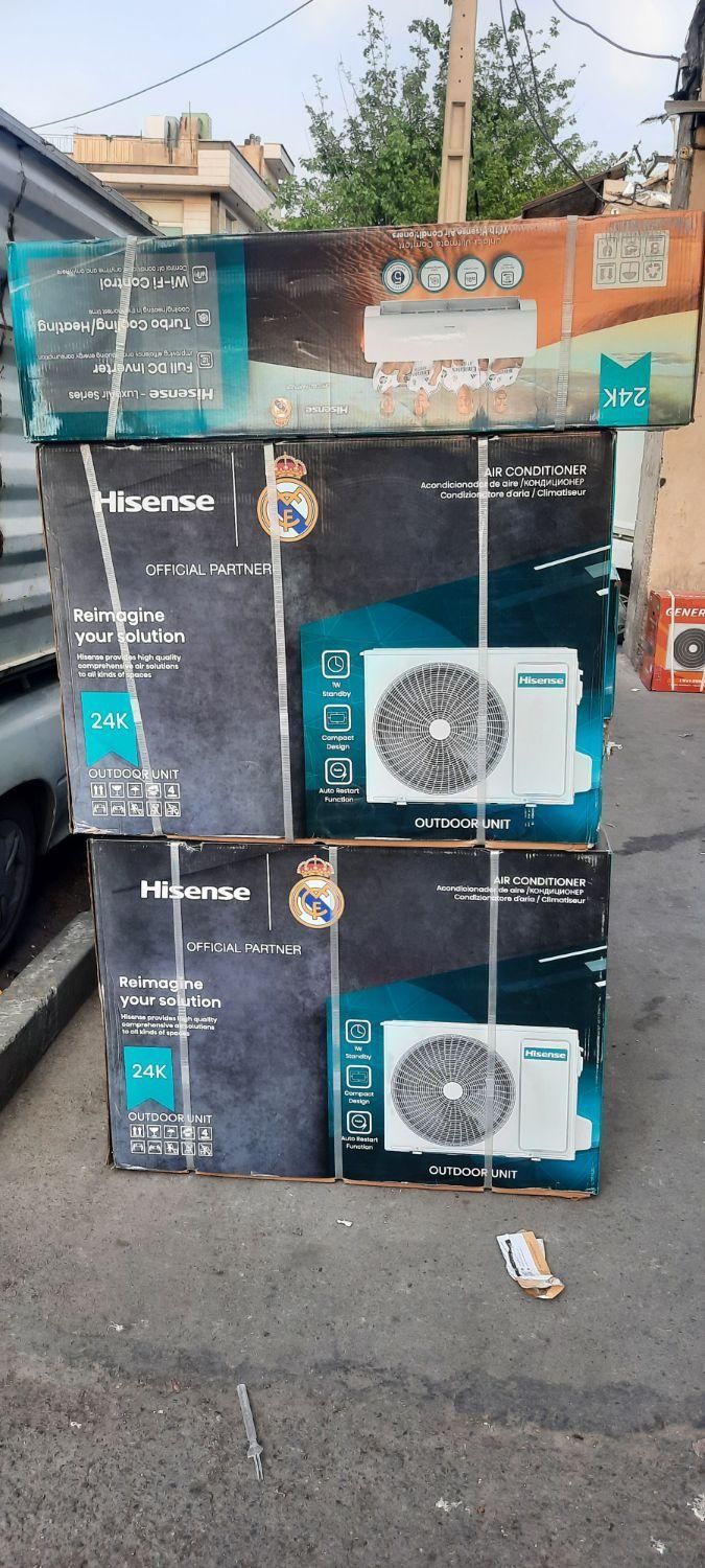کولرگازی هایسنس سرد گرم گاز 410شرکتی|کولر گازی و فن‌کوئل|تهران, شادمان|دیوار