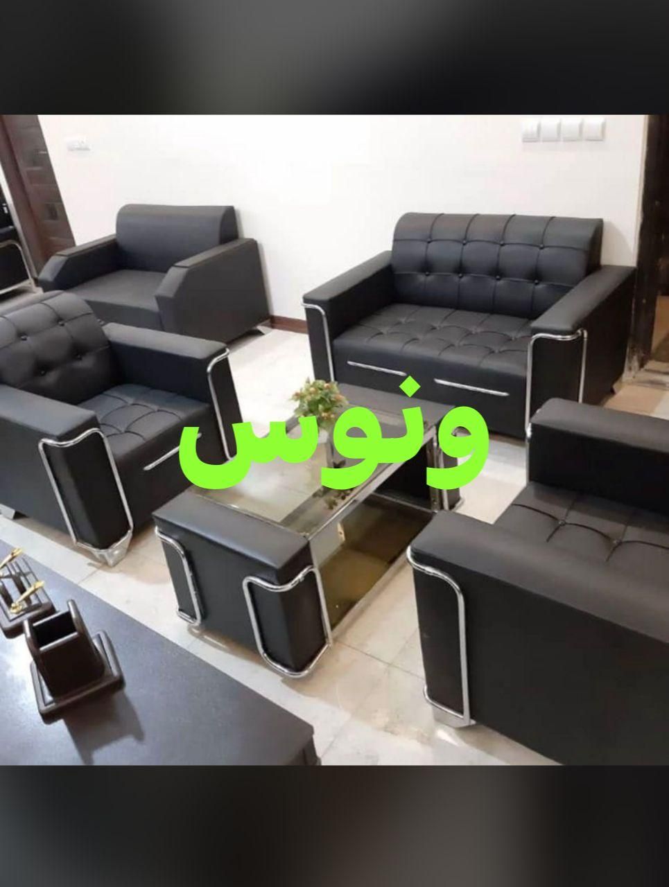 تجهیز دفترکار ست اداری میز ال صندلی گردان مبل|دفتر کار|هشتگرد, |دیوار