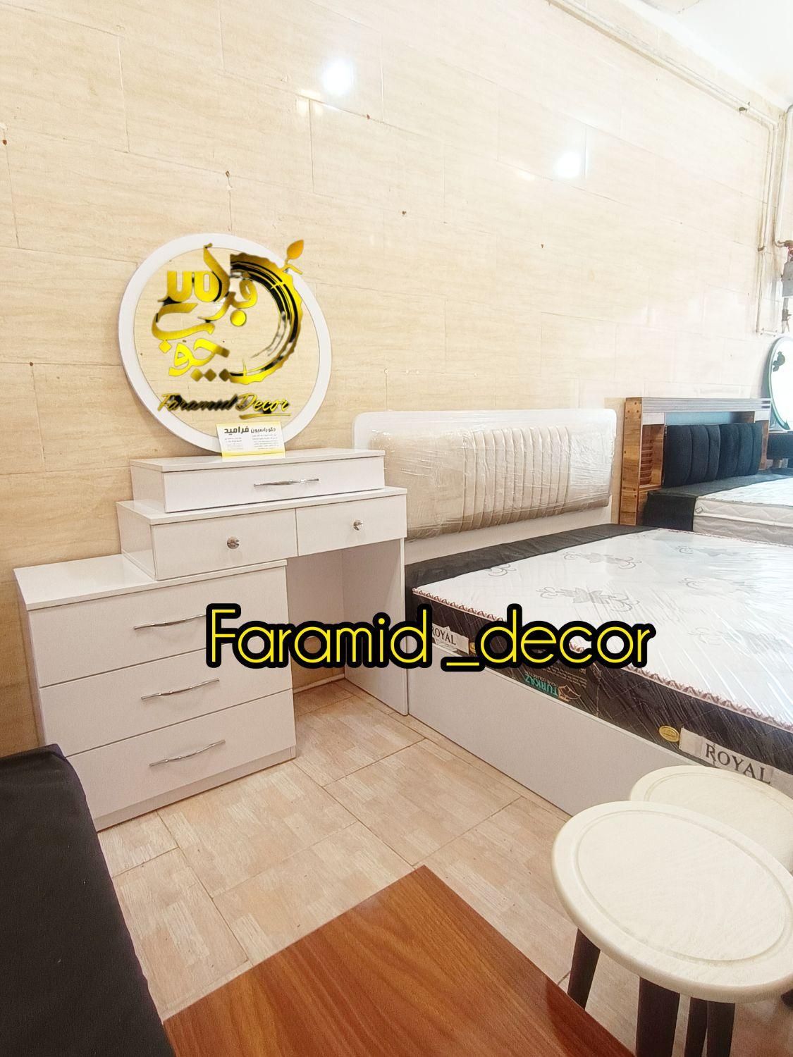 تخت خوابهای فرامید چوب**|تخت و سرویس خواب|رشت, استقامت ۲|دیوار